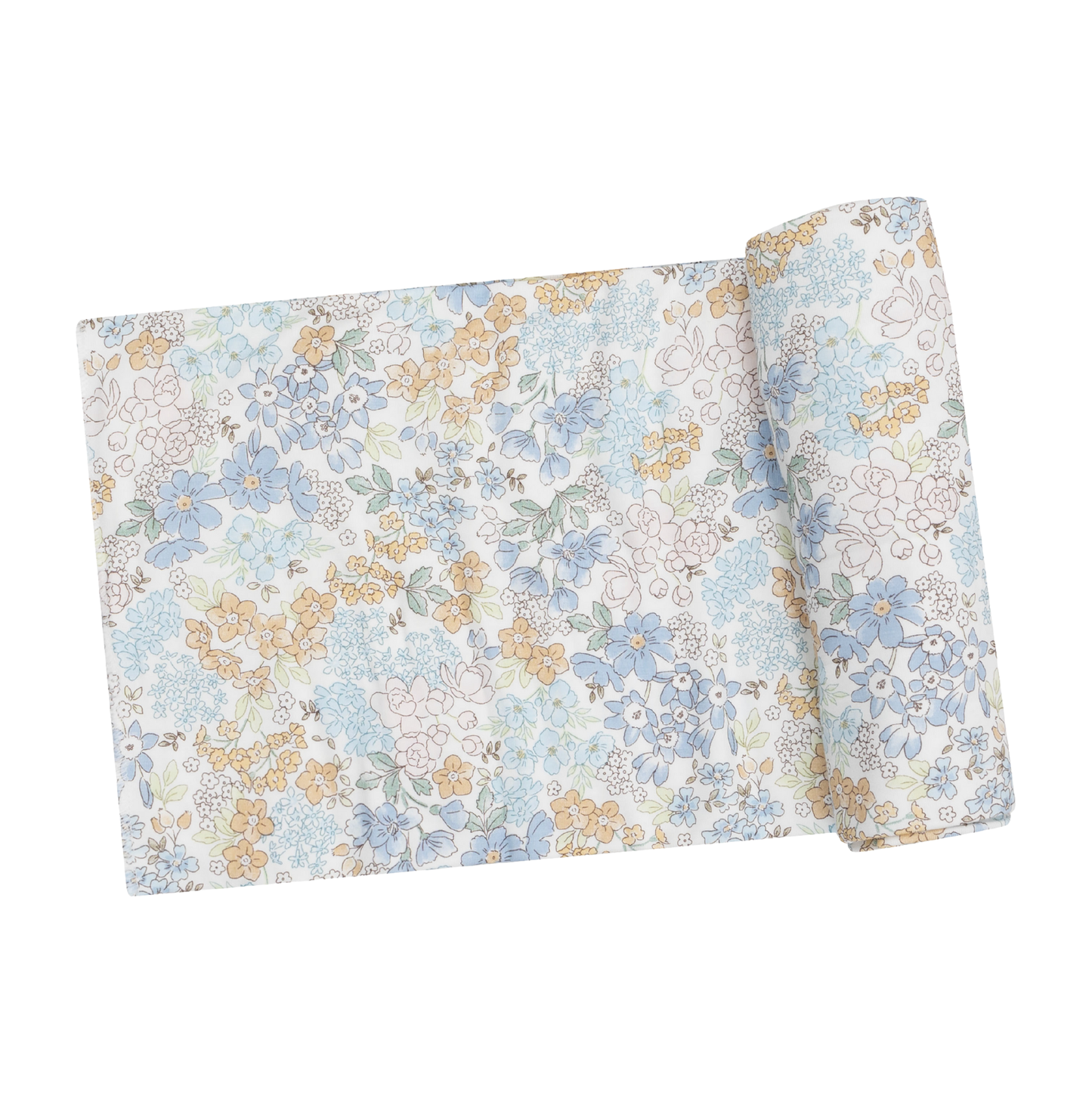 Angel Dear Edith's Floral Swaddle Blanket