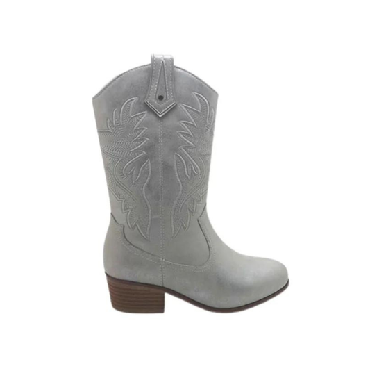 MIA Lil Bloome Silver Boots