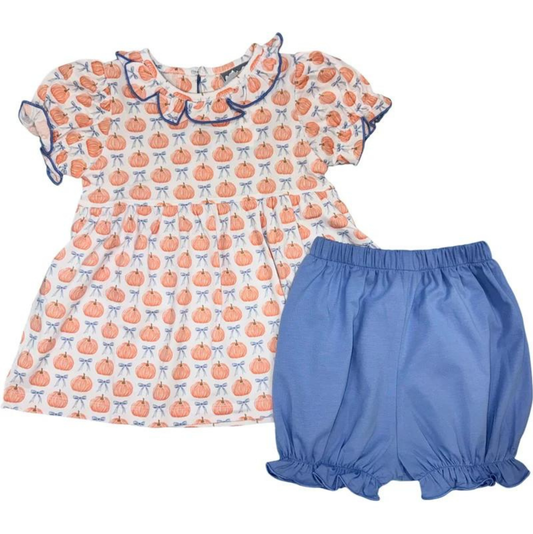 Three Sisters Pumpkin Patch Bloomer Set