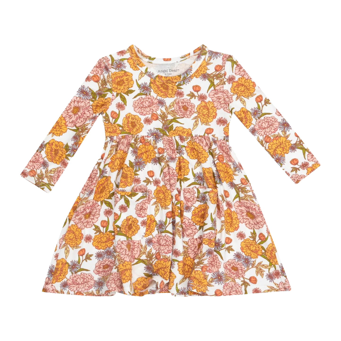 Angel Dear Ambers Floral Twirl Dress