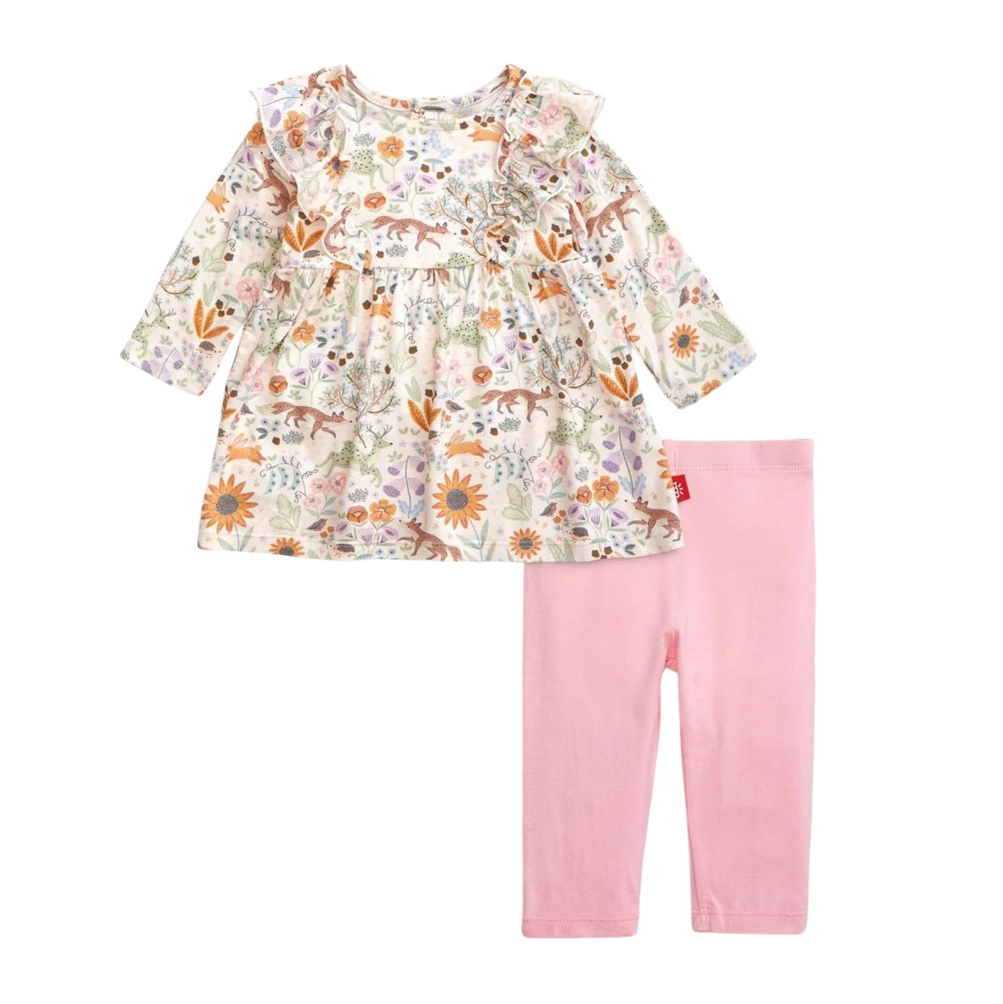 Magnetic Me Garden of Dreams Baby Dress + Legging Set