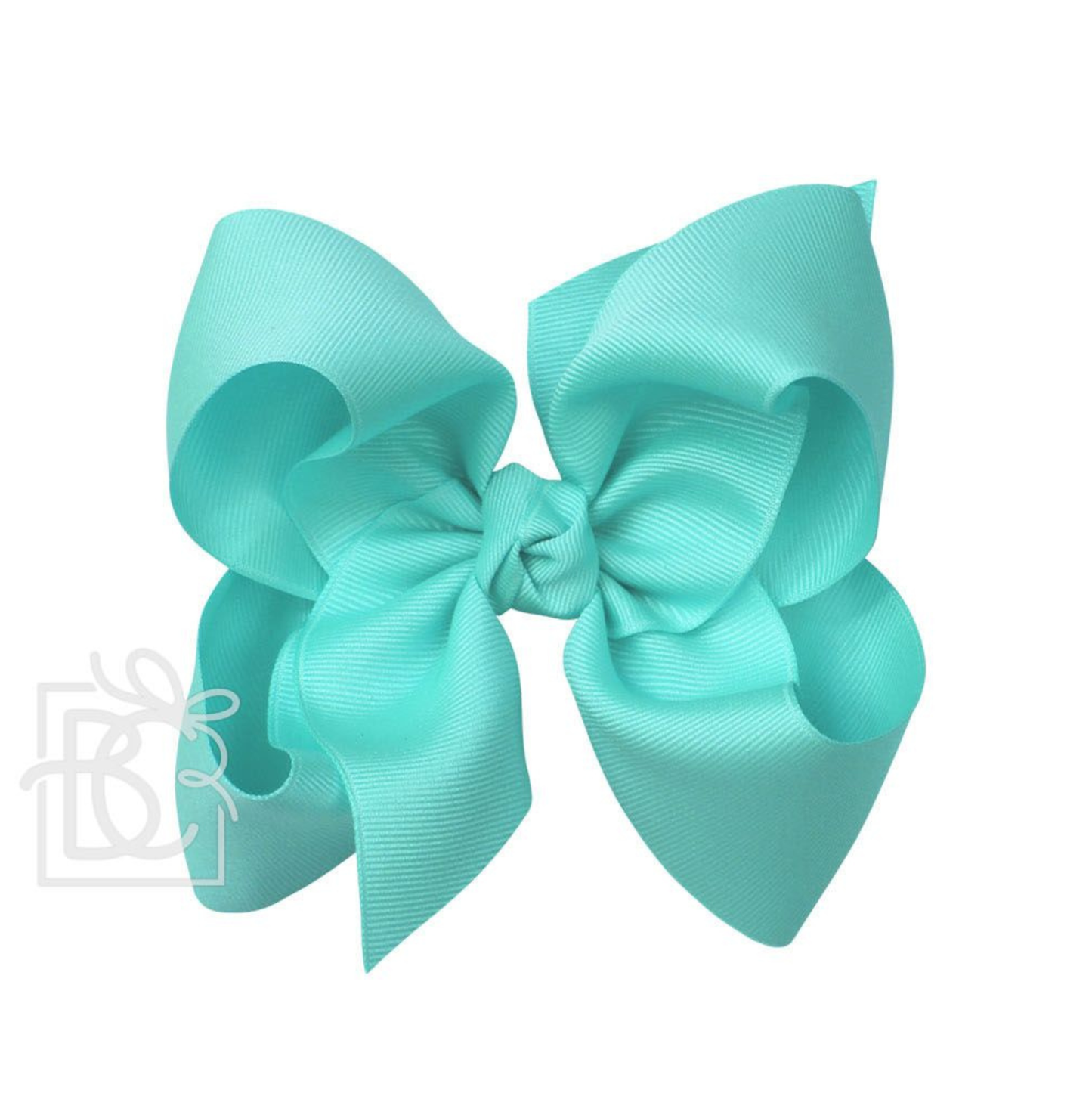 Beyond Creation Grosgrain Bow Aqua