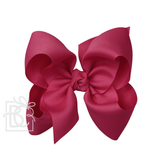 Beyond Creation Grosgrain Bow Azalea