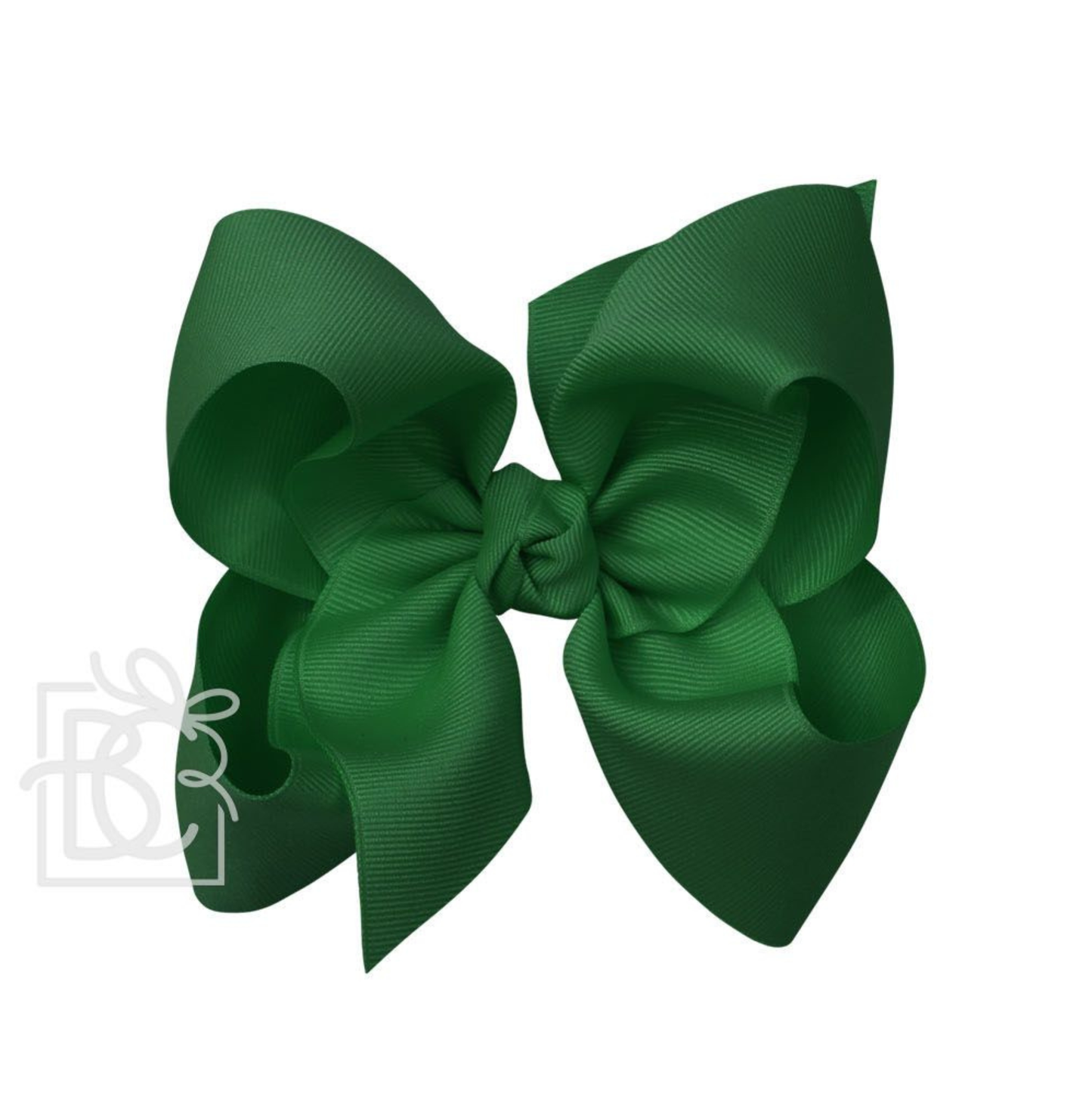 Beyond Creation Grosgrain Bow Forest Green