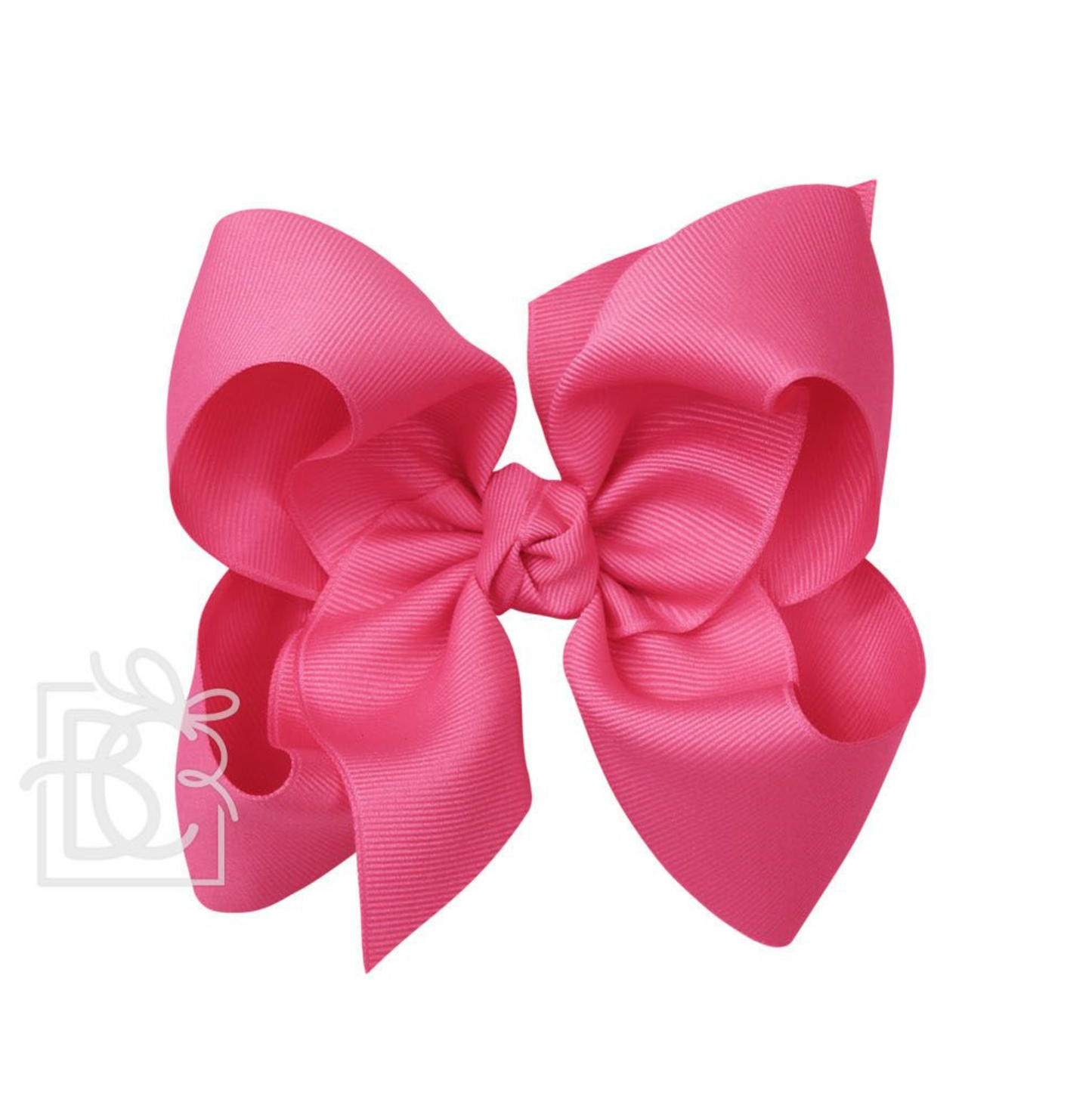 Beyond Creation Grosgrain Bow Fuchsia