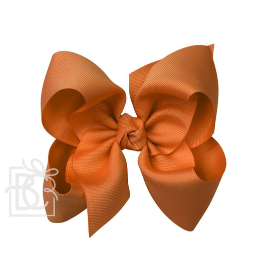 Beyond Creation Grosgrain Bow Ginger