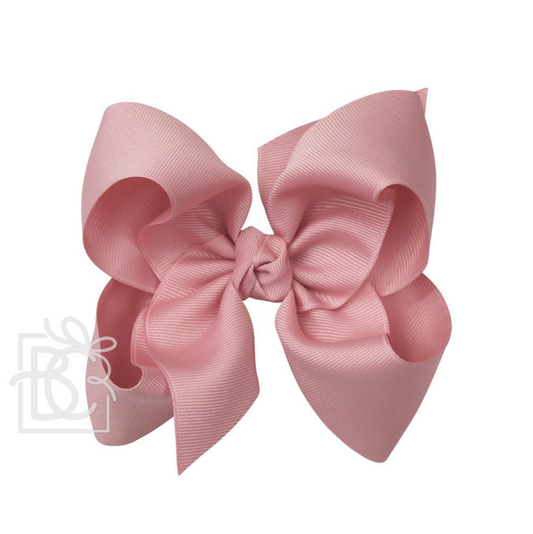 Beyond Creation Grosgrain Bow Mauve