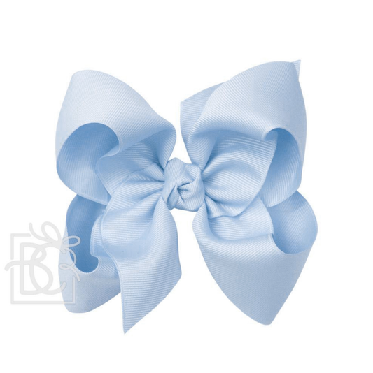 Beyond Creation Grosgrain Bow Millenium Blue