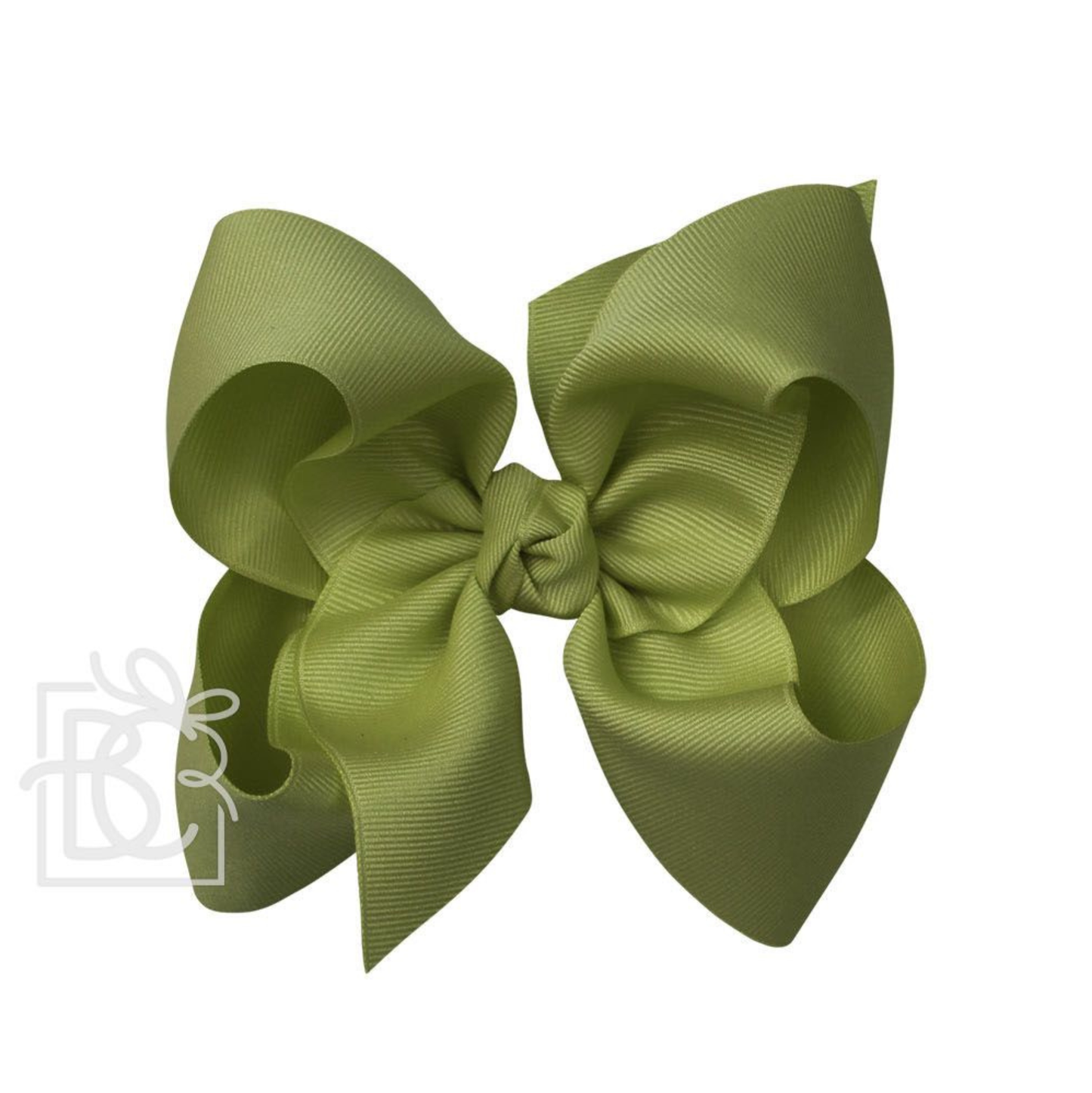 Beyond Creation Grosgrain Bow Moss