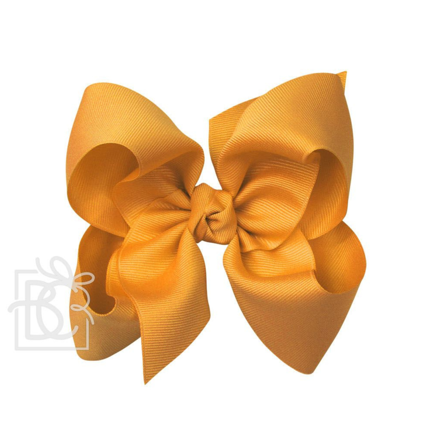 Beyond Creation Grosgrain Bow Old Gold