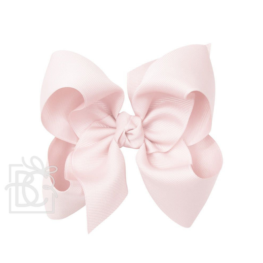 Beyond Creation Grosgrain Bow Powder Pink