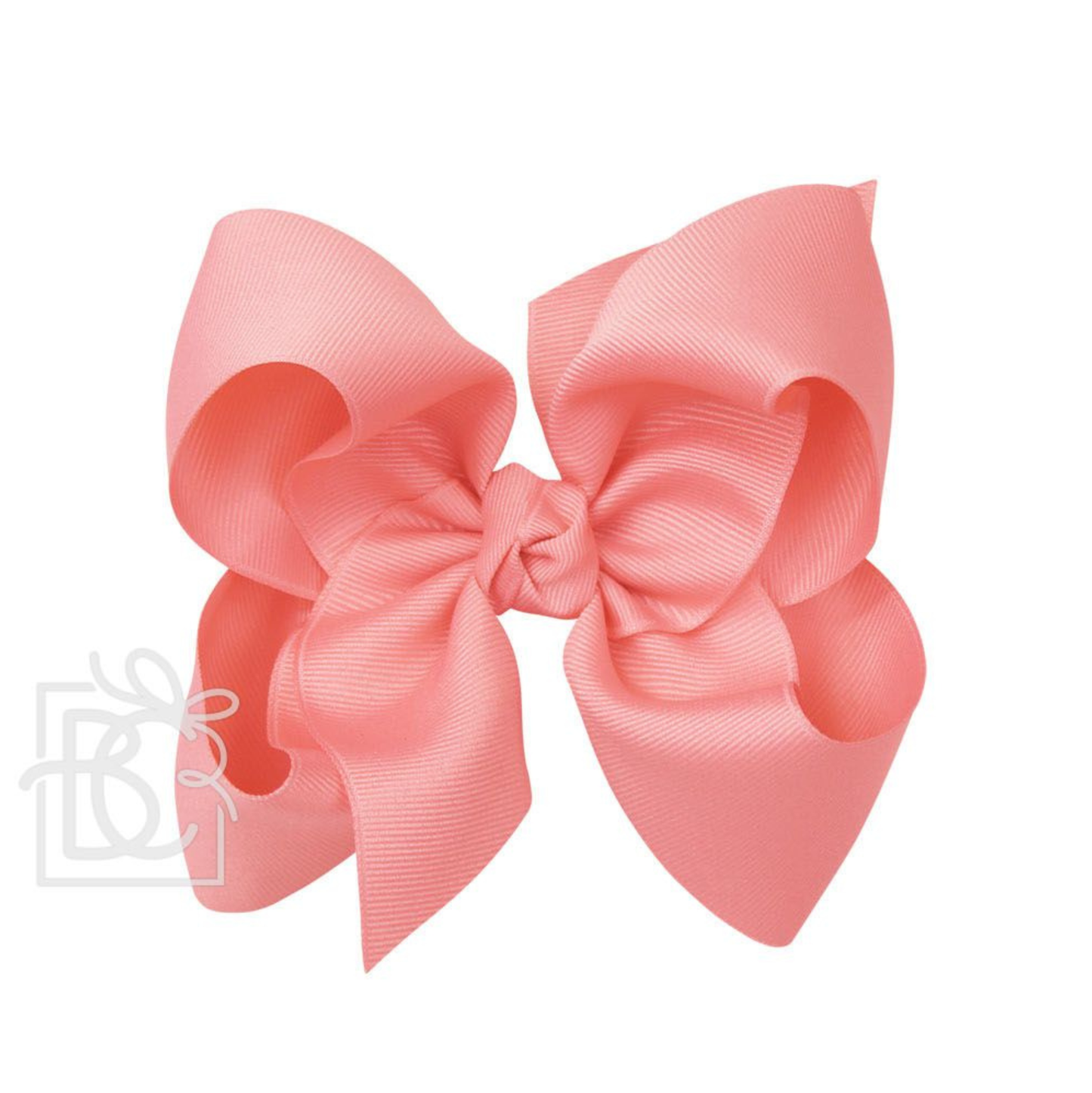 Beyond Creation Grosgrain Bow Shell Pink