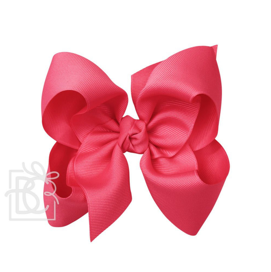 Beyond Creation Grosgrain Bow French Pink