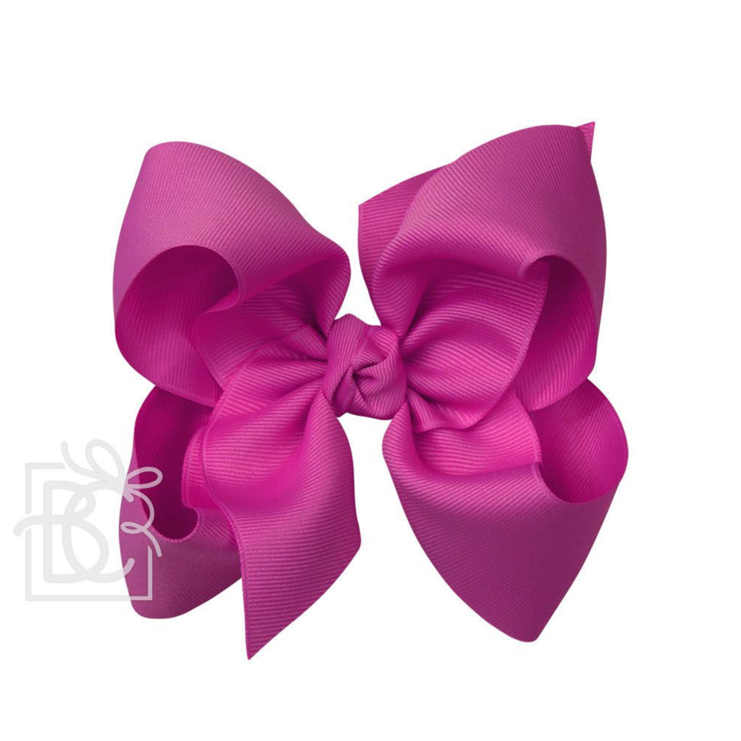 Beyond Creation Grosgrain Bow Wild Berry