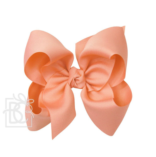 Beyond Creation Grosgrain Bows Apricot