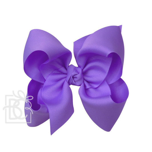 Beyond Creation Grosgrain Bows Delphinium