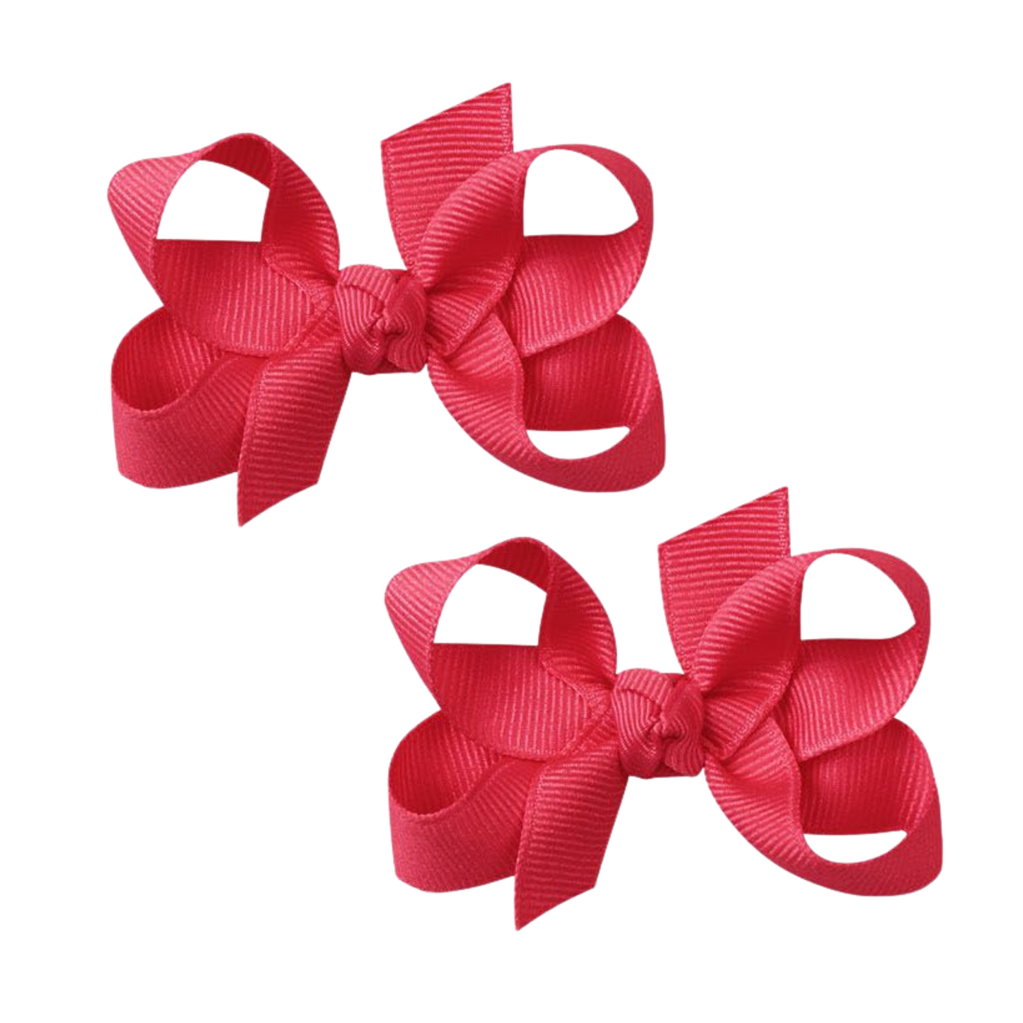 Beyond Creations Small Pigtail Grosgrain Bows