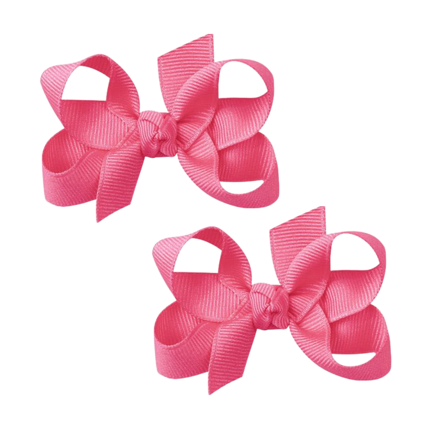 Beyond Creations Small Pigtail Grosgrain Bows