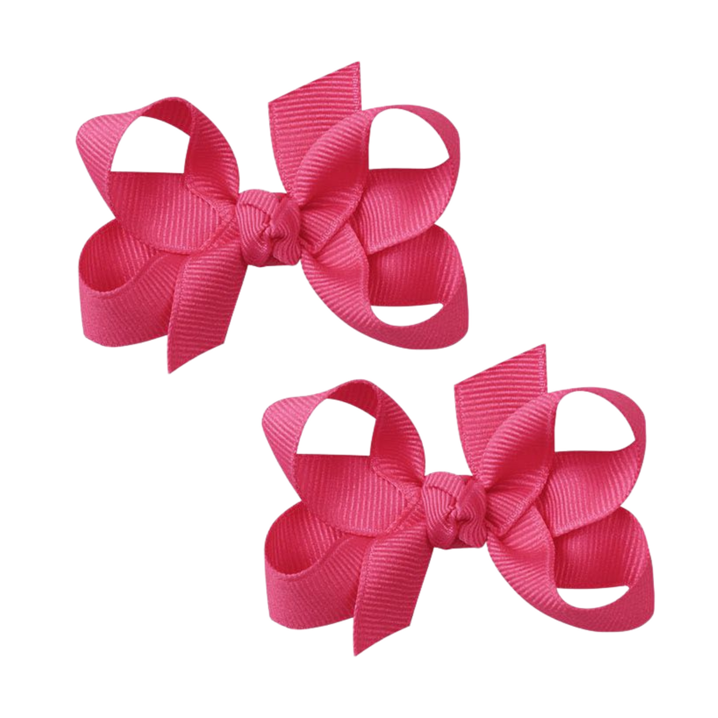 Beyond Creations Small Pigtail Grosgrain Bows