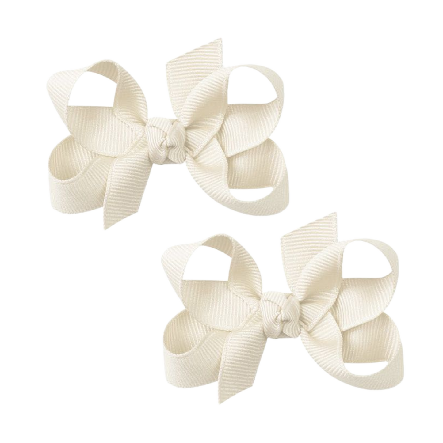 Beyond Creations Small Pigtail Grosgrain Bows