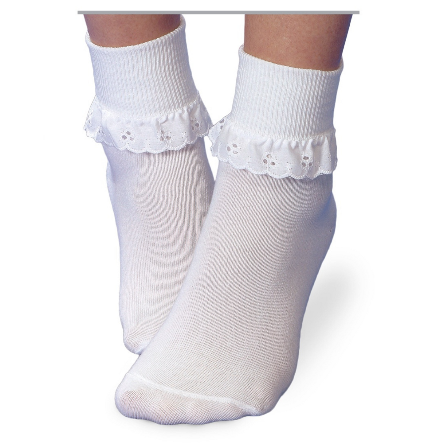 Jefferies Eyelet Lace Sock