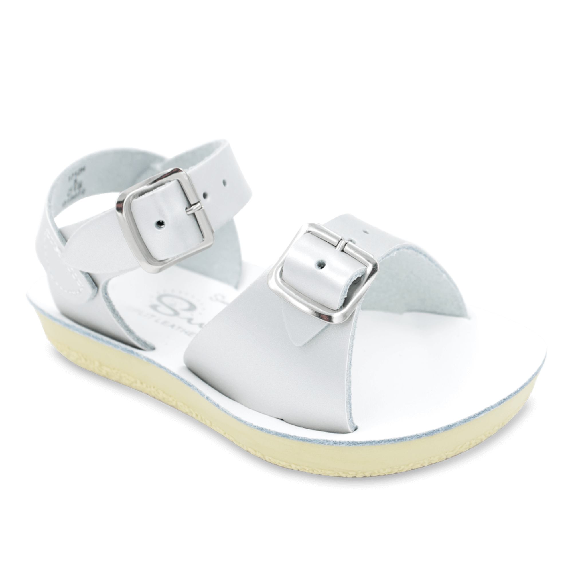 Sun Surfer Sun San Surfer Sandal Silver – Banana Split Children's Boutique