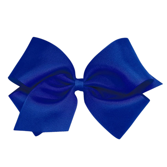 Wee Ones Grosgrain Bow Electric Blue