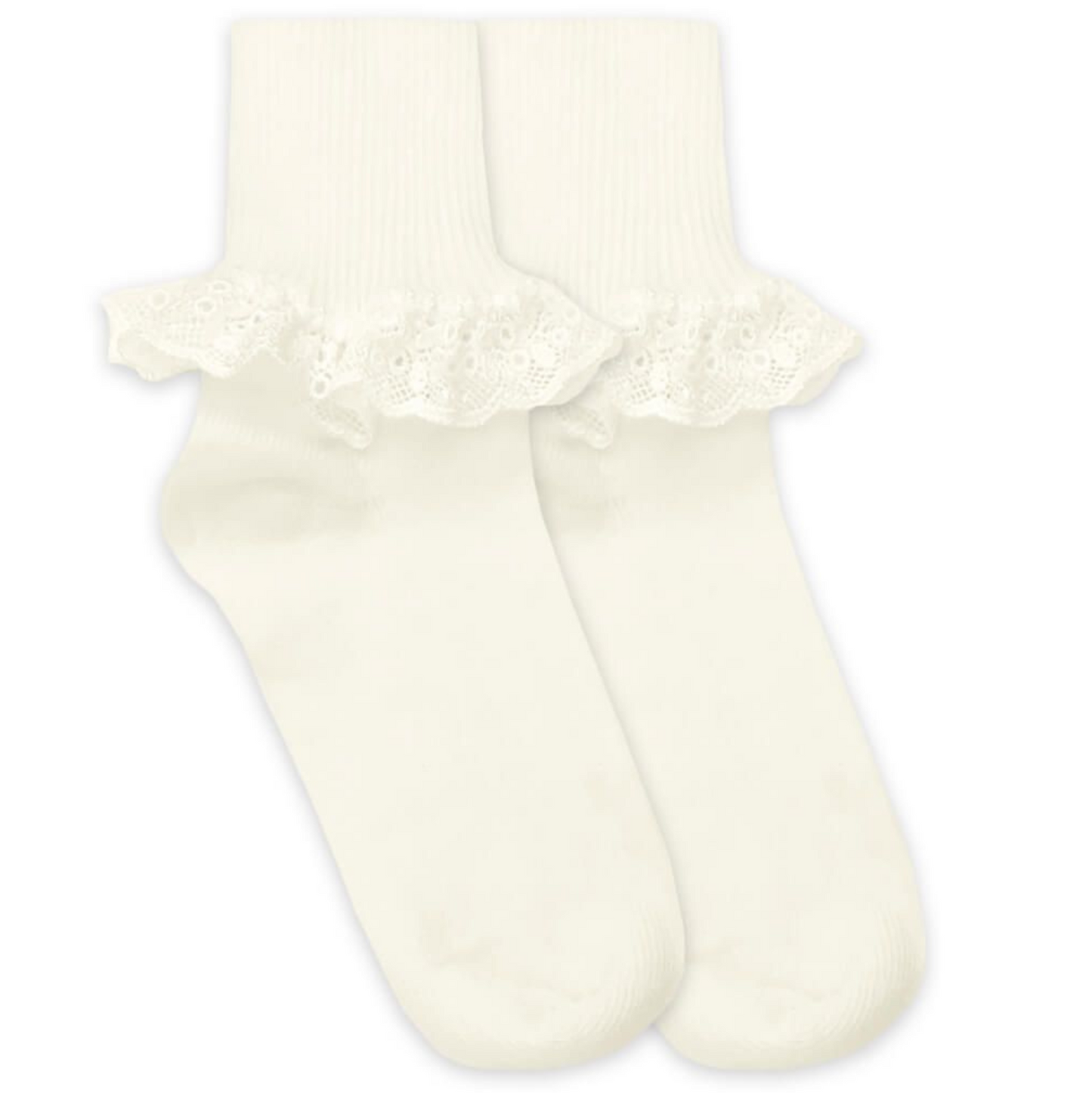 Jefferies Chantilly Lace Sock