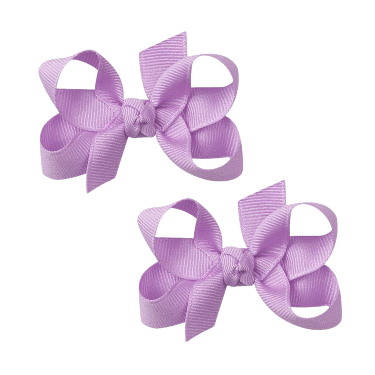 Beyond Creations Small Pigtail Grosgrain Bows