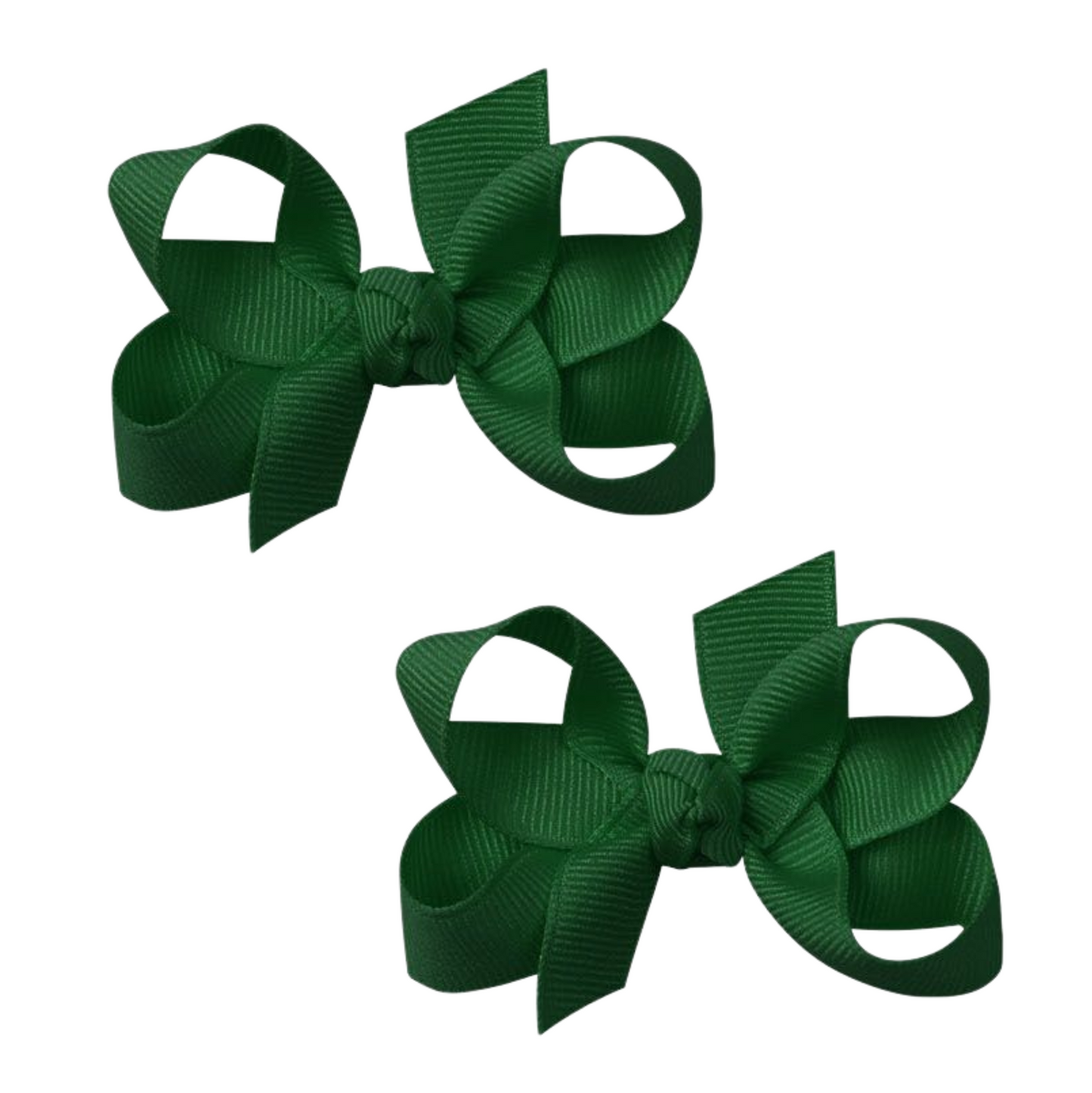 Beyond Creations Small Pigtail Grosgrain Bows