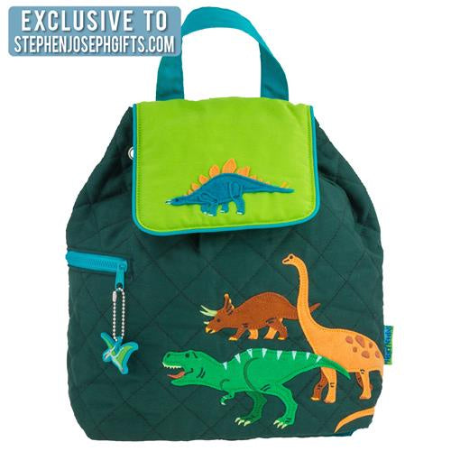 Stephen Joseph Quilted Backpack Dino