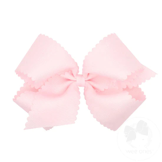 Wee Ones Scallop Bows - King