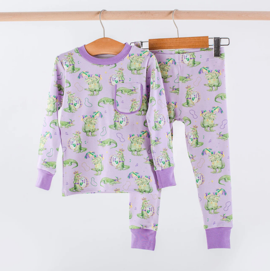 Nola Tawk Gator Gras PJ Set