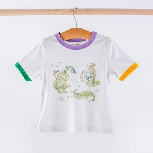 Nola Tawk Gator Gras Tee