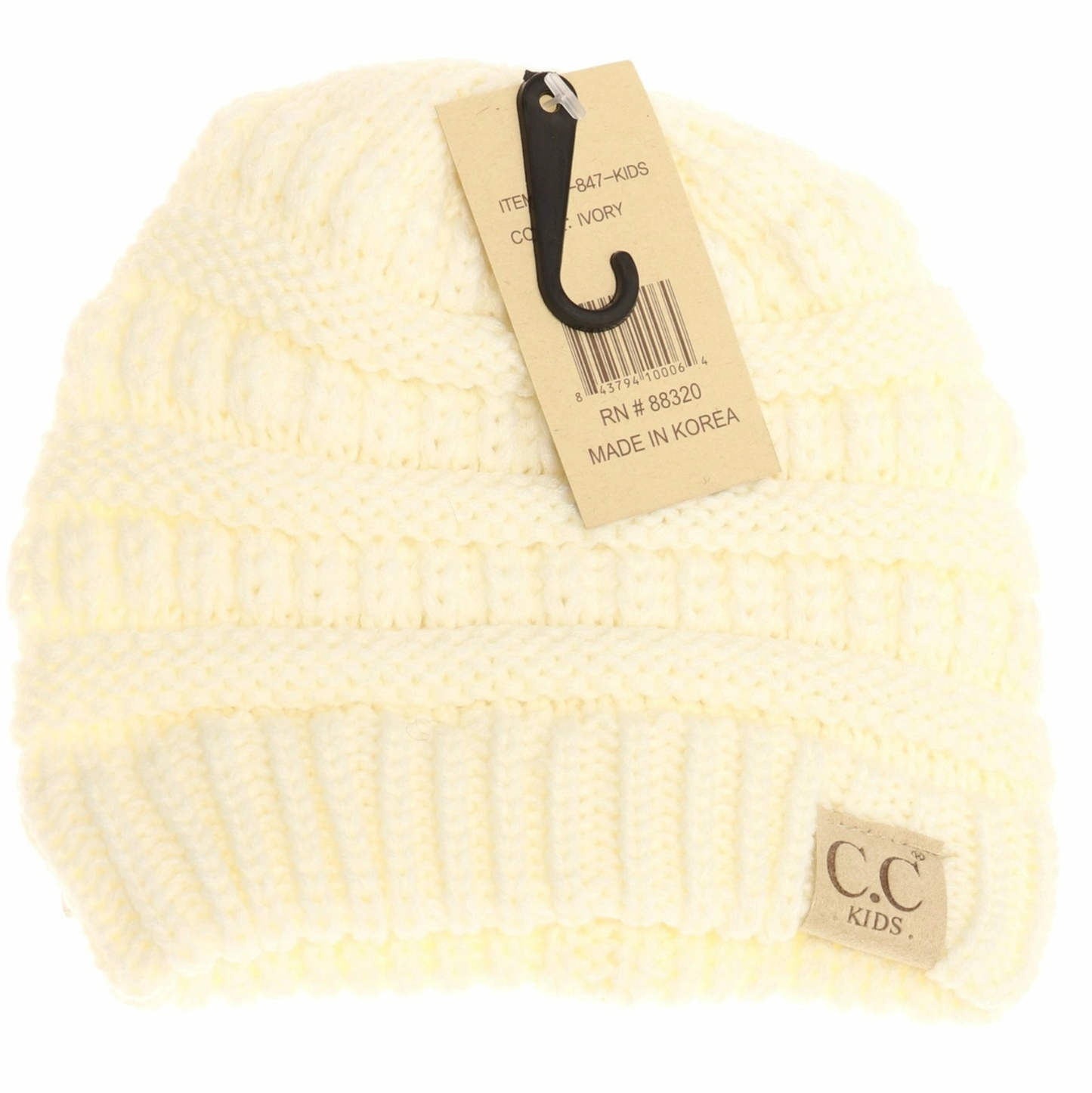 C.C. Beanie Kids Ivory