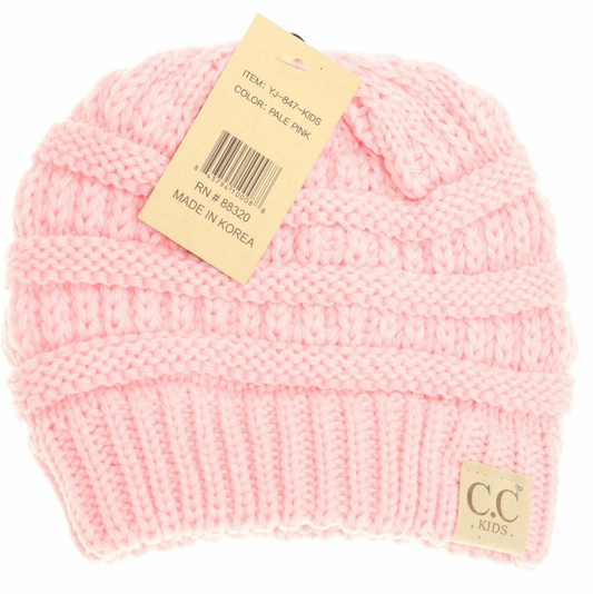 C.C. Beanie Kids Pale Pink