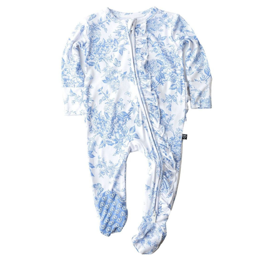 Lev Baby Sarah Ruffle Footie