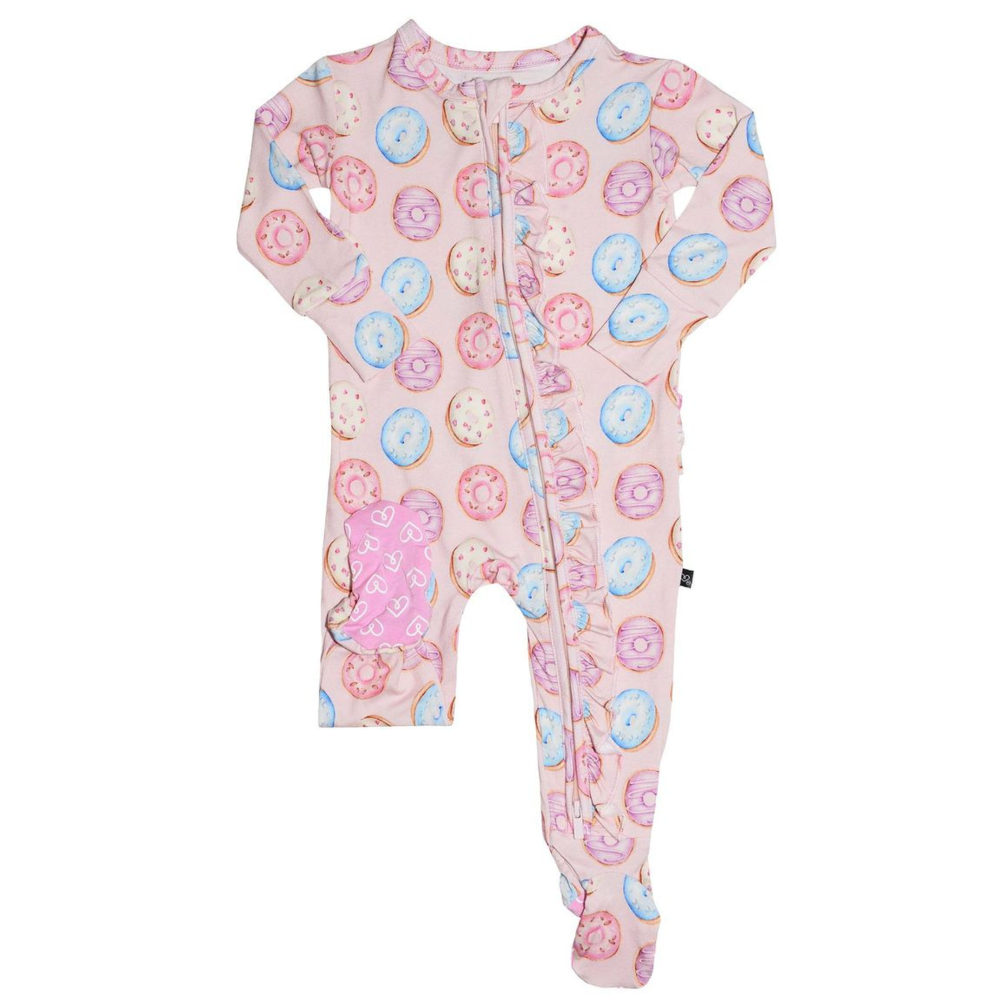 Lev Baby Della Zipper Footie