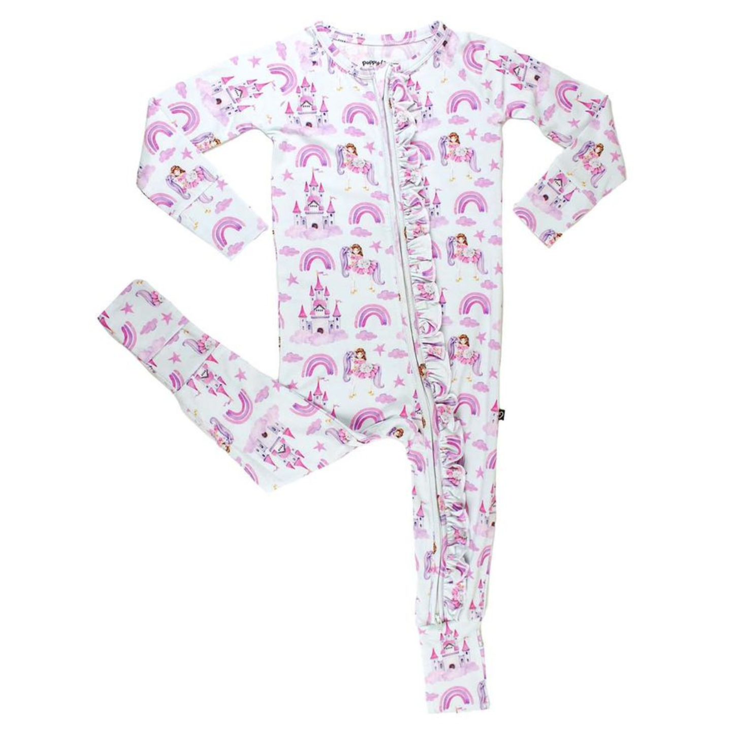 Lev Baby Vivian Ruffle Convertible Romper