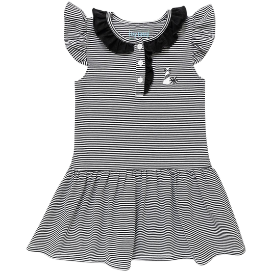 Itsy Bitsy Black Game Day Dress