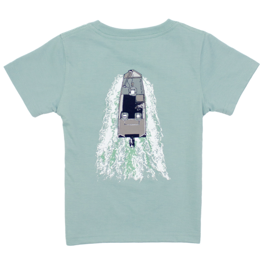 Properly Tied Marine Mist On the Water Shirt