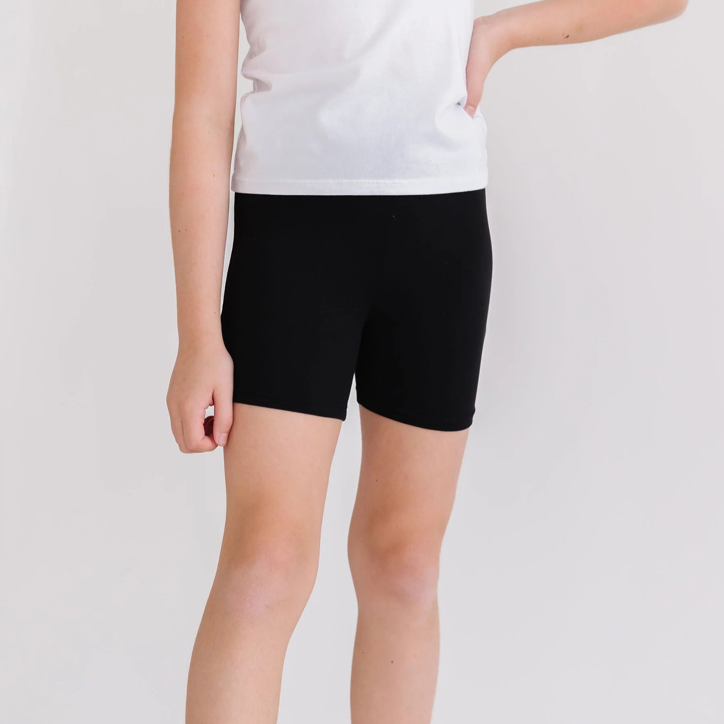 Mila & Rose Black Twirl Shorts