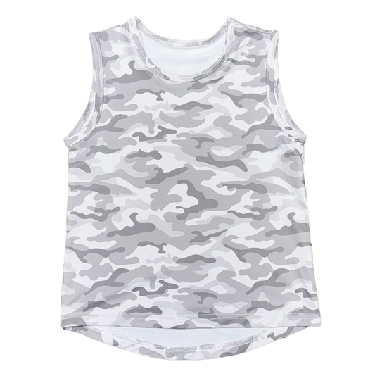 Belle Cher Camo High Low Tank