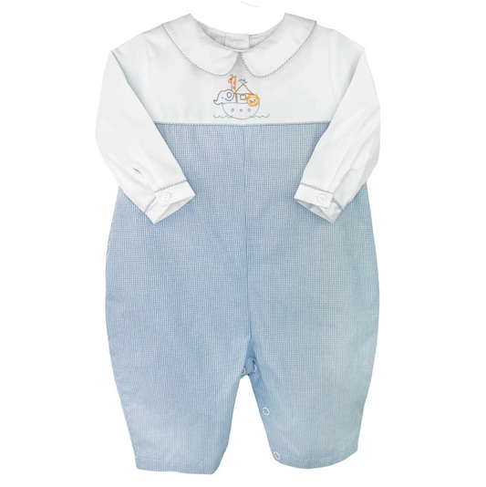 Petit Ami Blue Noah's Ark Longall