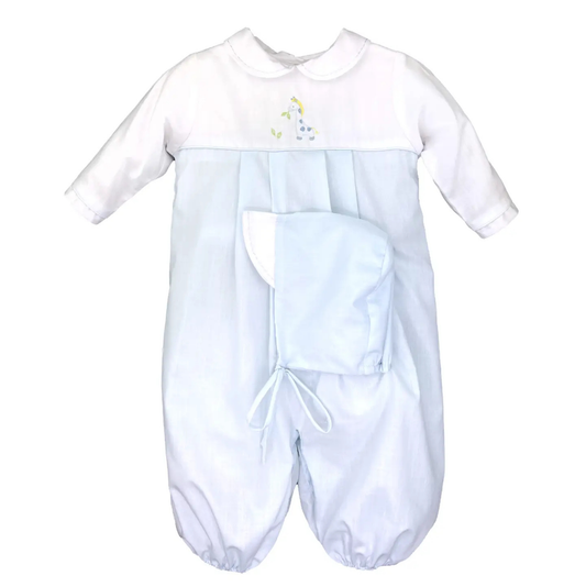 Petit Ami Blue Giraffe Convertible Gown