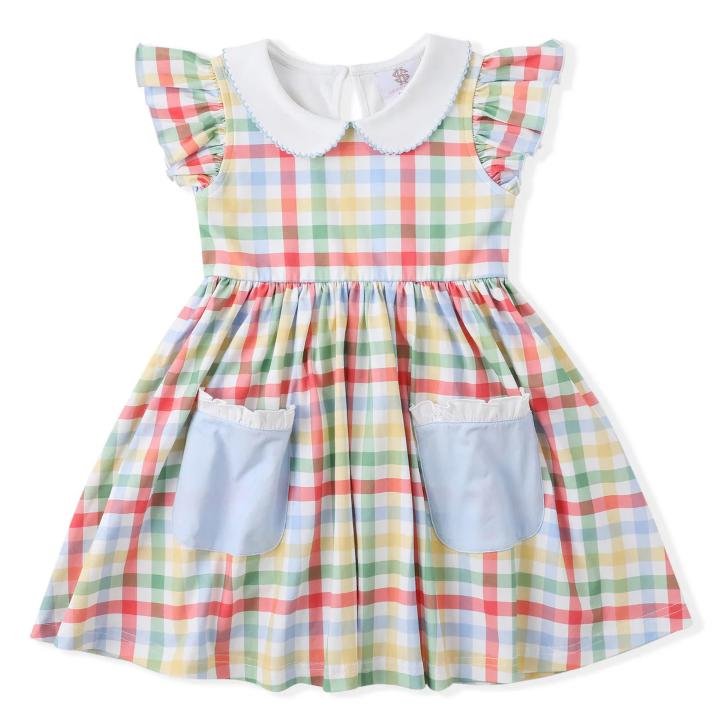 Swoon Baby Plaid Pocket Dress