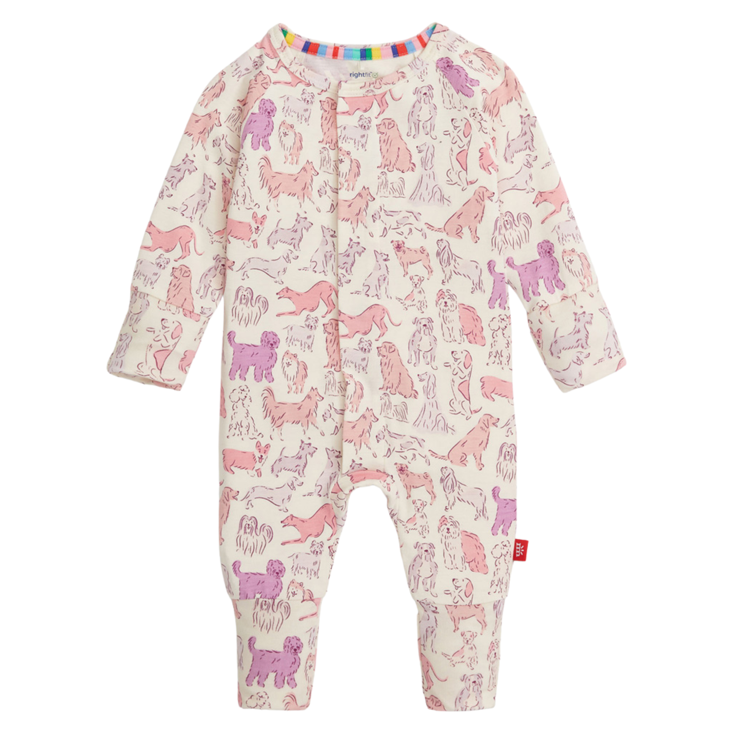 Magnetic Me Pink It's a Paw-ty Coverall