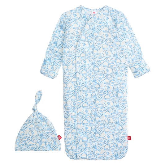 Magnetic Me Blue Herds of Feather Gown + Hat