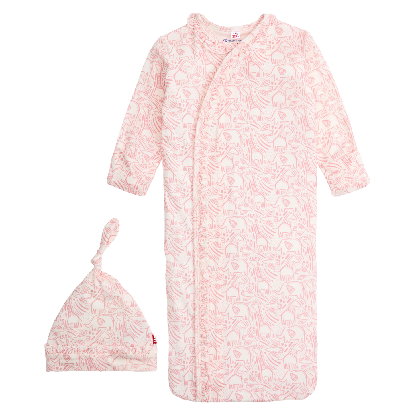 Magnetic Me Pink Herds of a Feather Gown + Hat