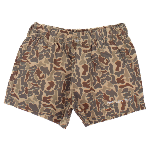 Properly Tied Vintage Camo Mallard Shorts